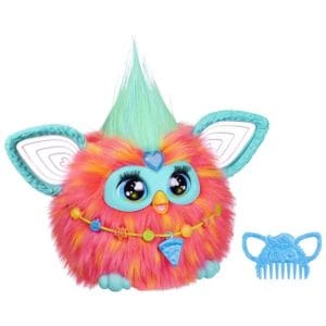 Peluche Furby Coral interactivo en Español