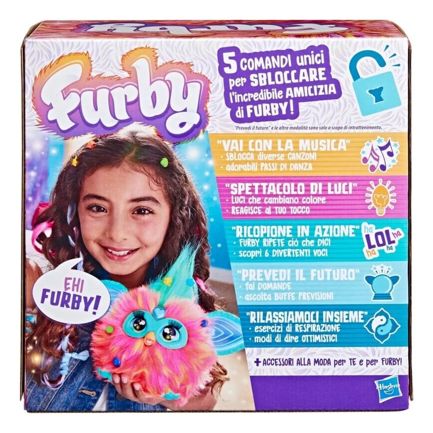 Peluche Furby Coral interactivo en Español - Imagen 4