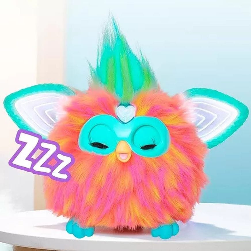 Peluche Furby Coral interactivo en Español - Imagen 5