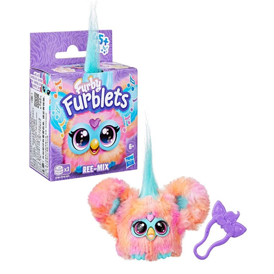 Furby Baby Ree-Mix Furblets Coral - Imagen 2