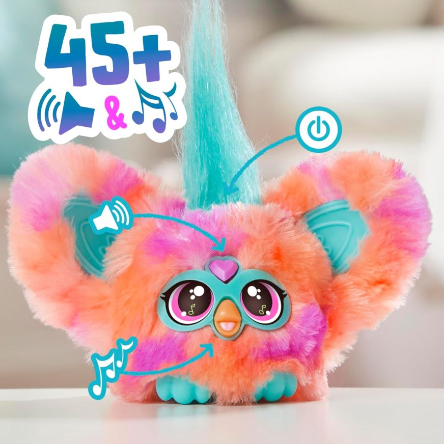 Furby Baby Ree-Mix Furblets Coral - Imagen 4